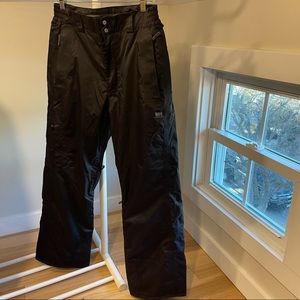 Helly Hansen Black Snowboarding Pants, Size Medium